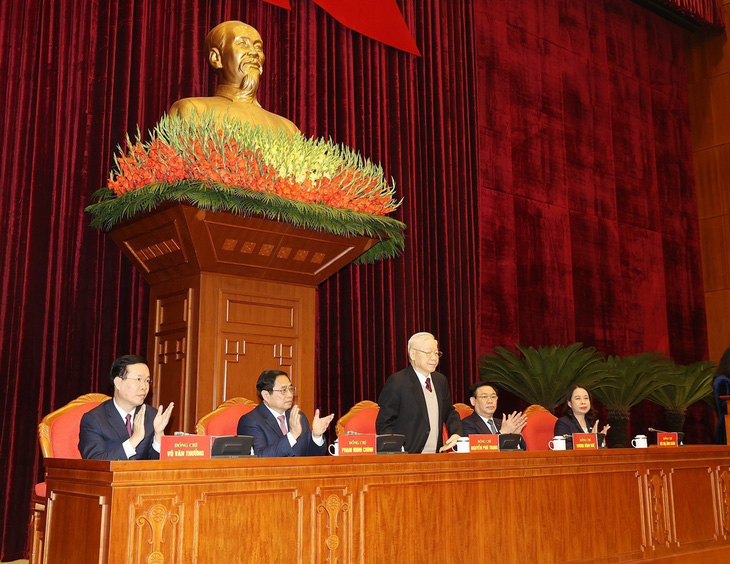 Bộ Chính trị, Ban Bí thư gặp mặt các nguyên lãnh đạo cấp cao của Đảng, Nhà nước - Ảnh 7.