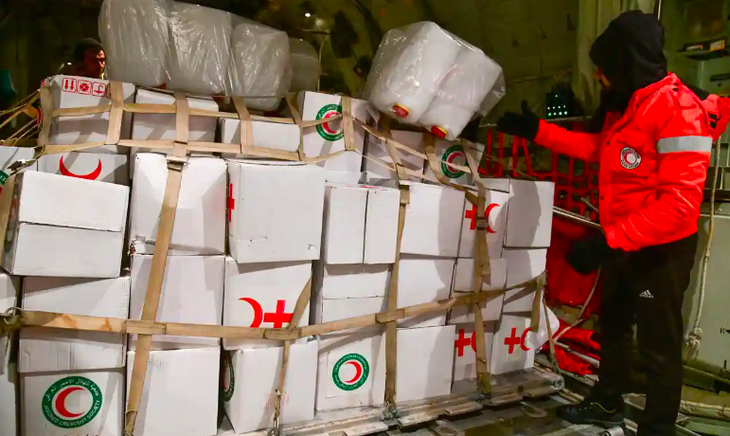 Khó đưa hàng viện trợ vào miền bắc Syria sau động đất - Ảnh 1.