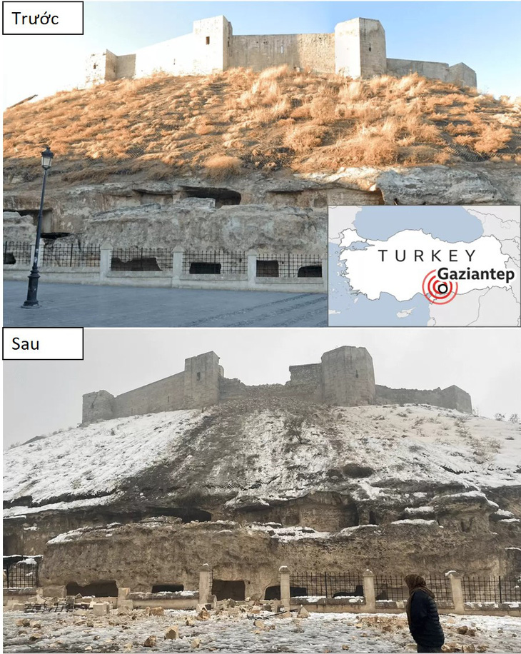 Hình ảnh Thổ Nhĩ Kỳ, Syria trước và sau động đất kép - Ảnh 3.