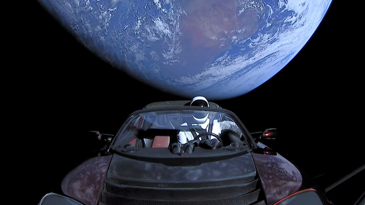 Hiện tại, chiếc Tesla thực sự còn nguyên vẹn hay không và đang ở vị trí nào trong vũ trụ bao la là điều các nhà khoa học cũng không nắm rõ - Ảnh: GETTY