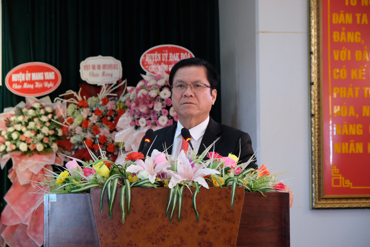 Ông Lê Thanh Hưng, tổng giám đốc Tập đoàn Công nghiệp Cao su Việt Nam (VRG) - Ảnh: ĐÌNH CƯƠNG