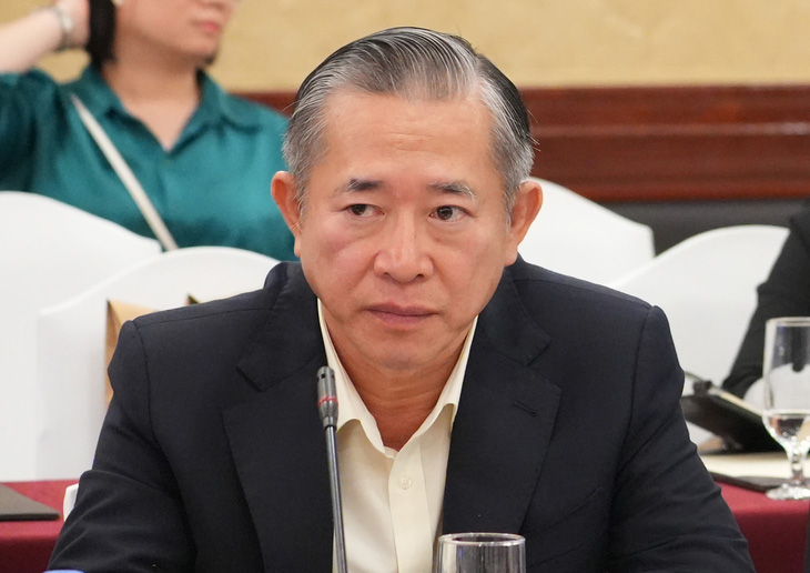 Ông Phạm Văn Tài, tổng giám đốc Tập đoàn Trường Hải - Thaco - Ảnh: HỮU HẠNH