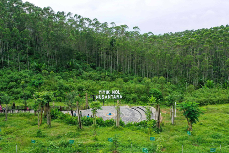 Nusantara - thành phố thủ đô tương lai của Indonesia, ở Đông Kalimantan.Ảnh: afp.com