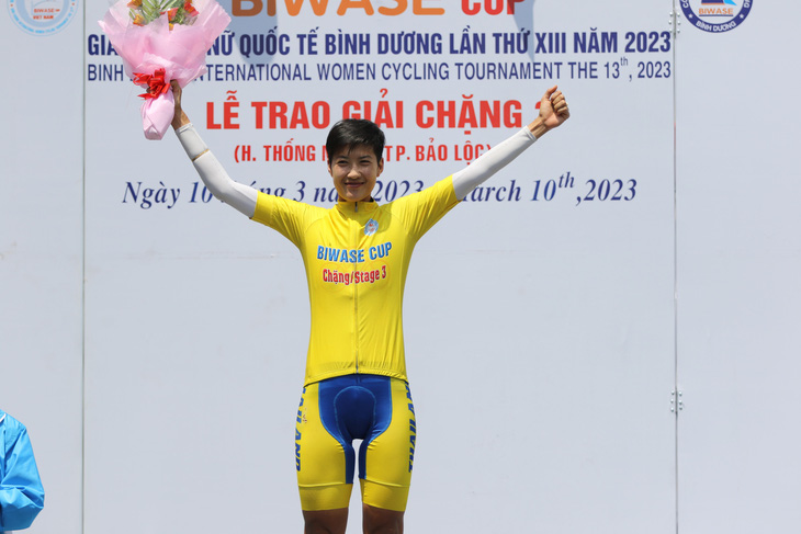 Thái Lan thâu tóm danh hiệu sau chặng 3 giải xe đạp nữ Bình Dương - Ảnh 2.