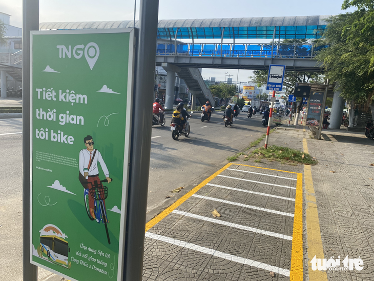 Trong thời gian tới Đà Nẵng sẽ lắp đặt 61 trạm xe đạp ở 5 quận - Ảnh: T. TRUNG
