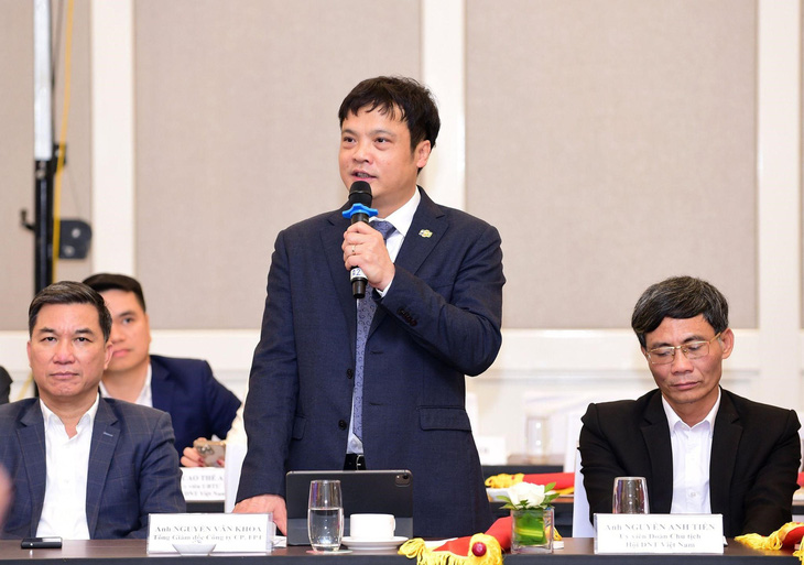 Ông Nguyễn Văn Khoa - Tổng giám đốc FPT được bầu là Phó Chủ tịch của Hội Doanh nhân trẻ Việt Nam khóa VIII