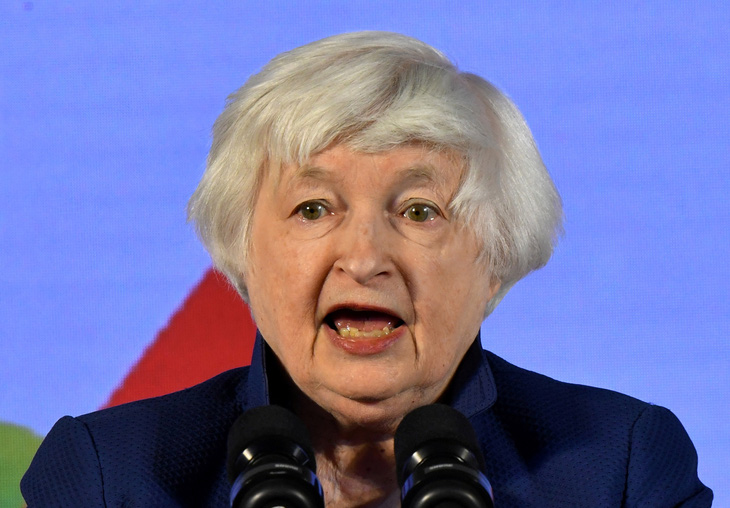 Bộ trưởng Tài chính Mỹ Janet Yellen - Ảnh: REUTERS