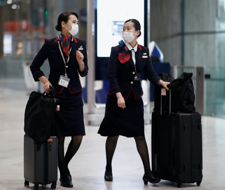 70% tiếp viên hàng không tại Nhật Bản bị chụp lén - Ảnh 1.