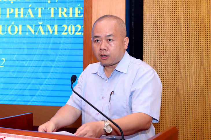 Tân Thứ trưởng Bộ Kế hoạch và Đầu tư Đỗ Thành Trung - Ảnh: MPI