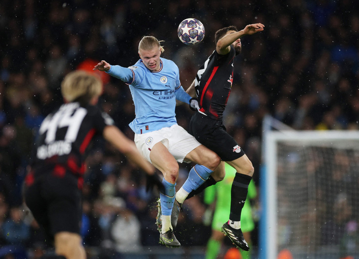 Haaland ghi 5 bàn, Man City đè bẹp Leipzig 7-0 - Ảnh 3.