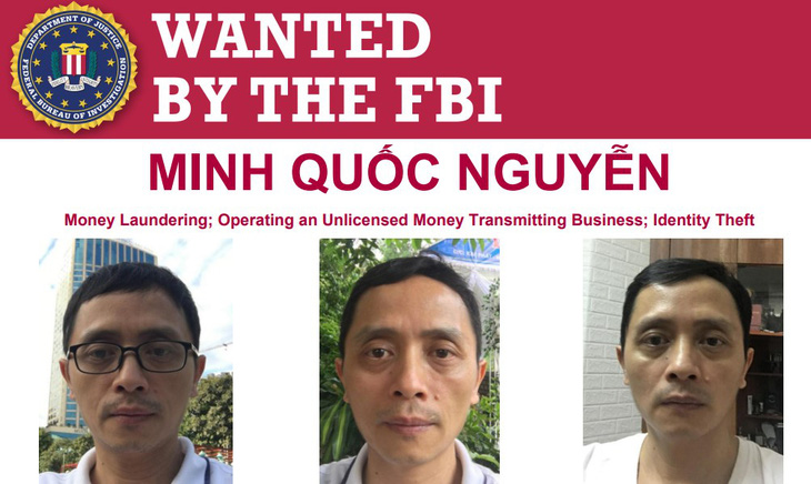 Tiến sĩ Minh Quốc Nguyễn bị FBI truy nã vì vụ rửa tiền Bitcoin 3 tỉ USD - Ảnh 1.