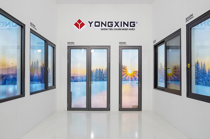 Nhôm Yongxing với công nghệ fluorocarbon tham gia Vietbuild Hà Nội 2023 - Ảnh 3.
