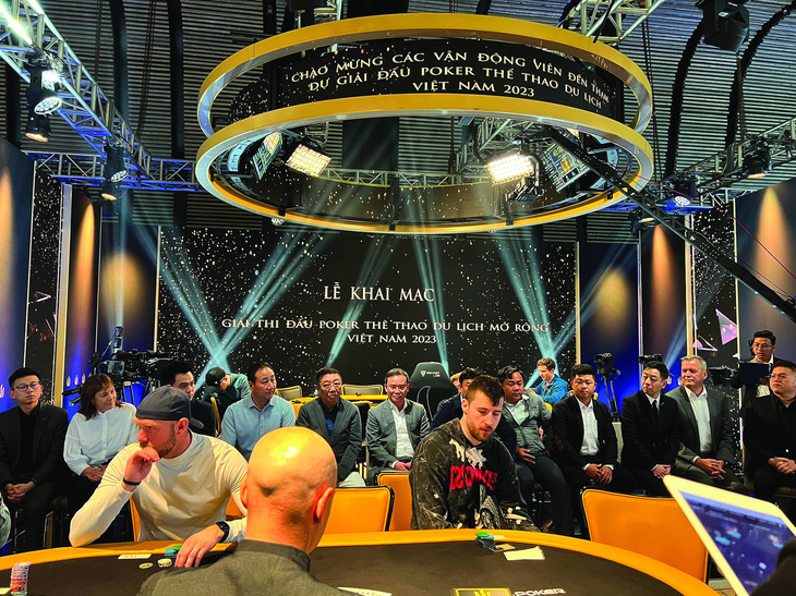 Giải poker du lịch mở rộng 2023 tổ chức ở Quảng Nam. Ảnh: N.H.
