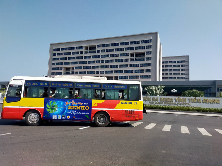 Tiền Giang điều chỉnh lộ trình nhiều tuyến xe buýt để phục vụ bệnh nhân - Ảnh 1.