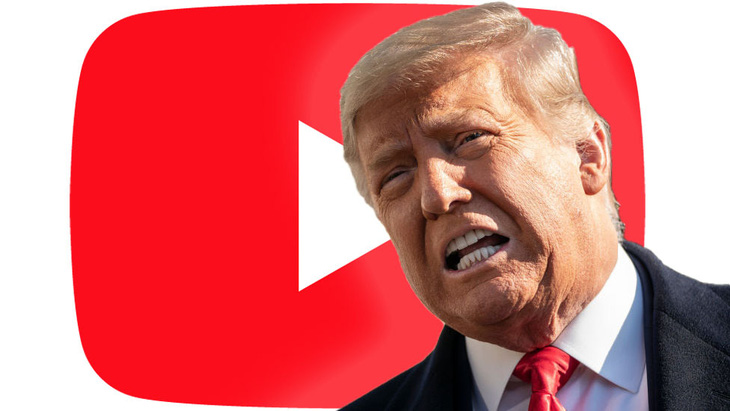 YouTube khôi phục tài khoản cho cựu tổng thống Donald Trump - Ảnh 1.