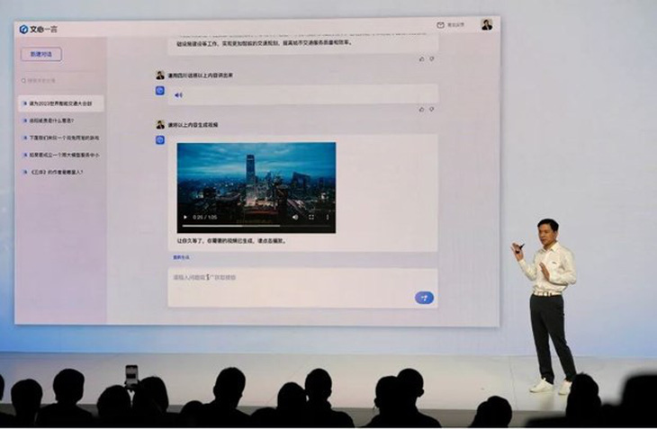 Baidu ra mắt chatbot cạnh tranh với ChatGPT - Ảnh 3.