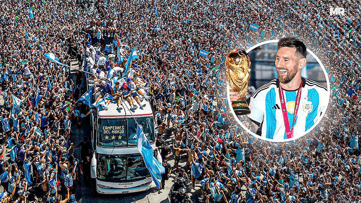 Messi và Argentina tiếp tục tạo nên cơn sốt - Ảnh: Getty