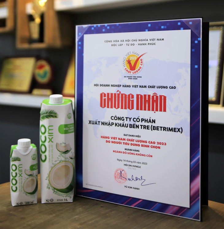 Cocoxim 6 năm liên tiếp đạt danh hiệu Hàng Việt Nam chất lượng cao - Ảnh 3.