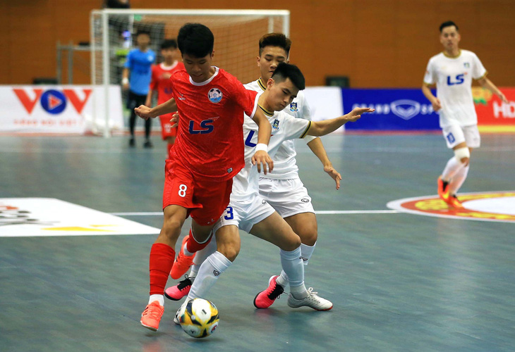 Hat-trick đầu tiên ở Giải futsal quốc gia 2023 - Ảnh 2.