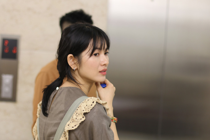 Khánh Thư - Nhân vật chính trong phim Lụa là một cô gái thích thời trang do diễn viên Oanh Kiều hóa thân - Ảnh: ĐPCC