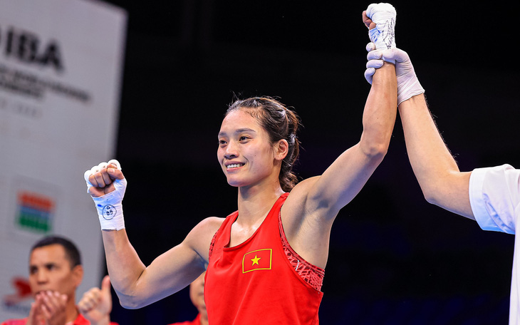 Nguyễn Thị Tâm vào tứ kết Giải boxing nữ vô địch thế giới 2023