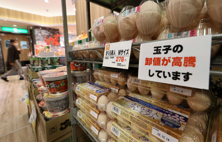 Giá trứng tại Nhật Bản tăng kỷ lục - Ảnh 1.