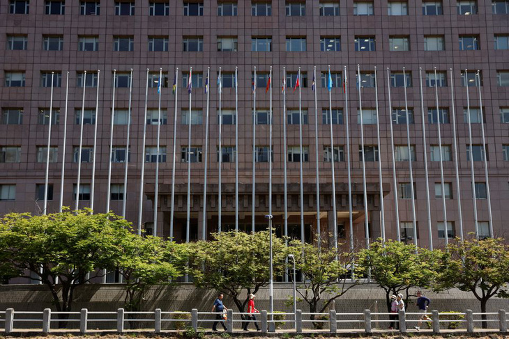 Khu phố ngoại giao, nơi có Đại sứ quán Honduras và các cơ quan ngoại giao nước ngoài khác ở Đài Loan - Ảnh: REUTERS