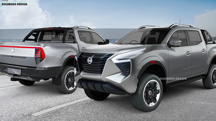 Nissan Navara mới có thể ra mắt năm 2025, nhìn đậm chất tương lai - Ảnh 1.
