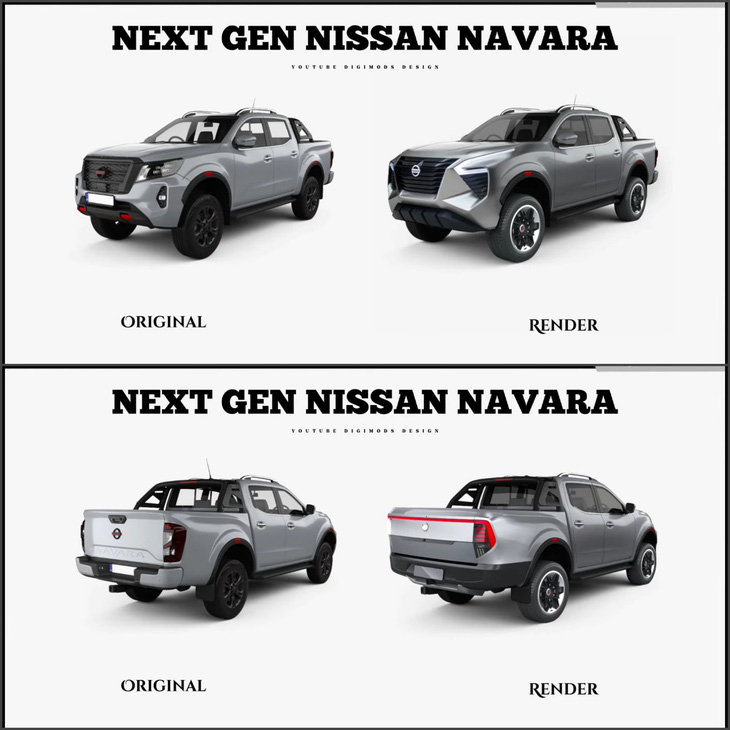 Nissan Navara mới có thể ra mắt năm 2025, nhìn đậm chất tương lai - Ảnh 2.