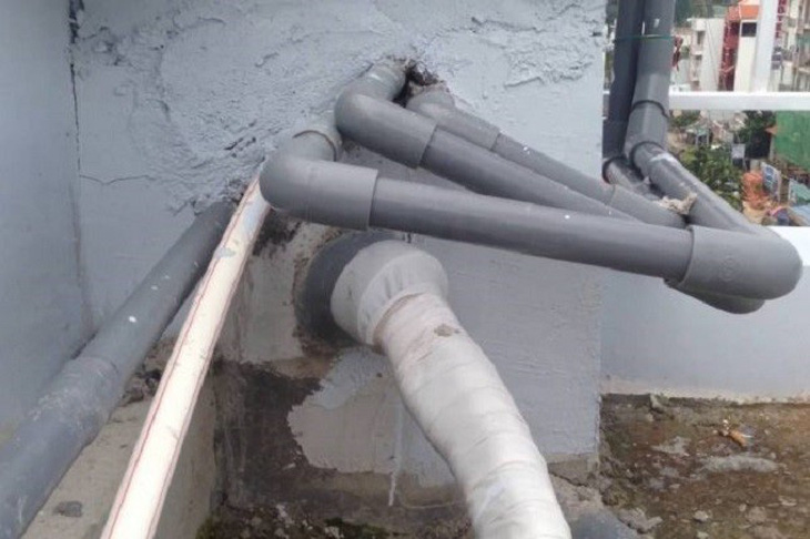 Hệ thống đường ống dẫn nước tại hộ gia đình - Ảnh: Reatimes