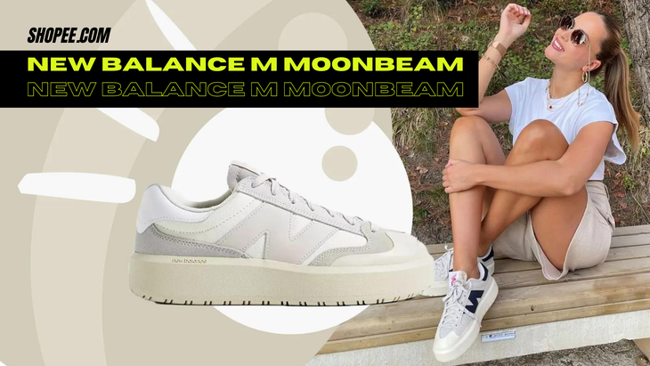 Trẻ trung, phong cách và năng động là ba tính từ nổi bật để mô tả về New Balance M Moonbeam. Sở hữu ngay mẫu giày với ưu đãi 30%, còn 1.817.000 đồng tại: https://shopee.vn/a-i.82611496.19355285403