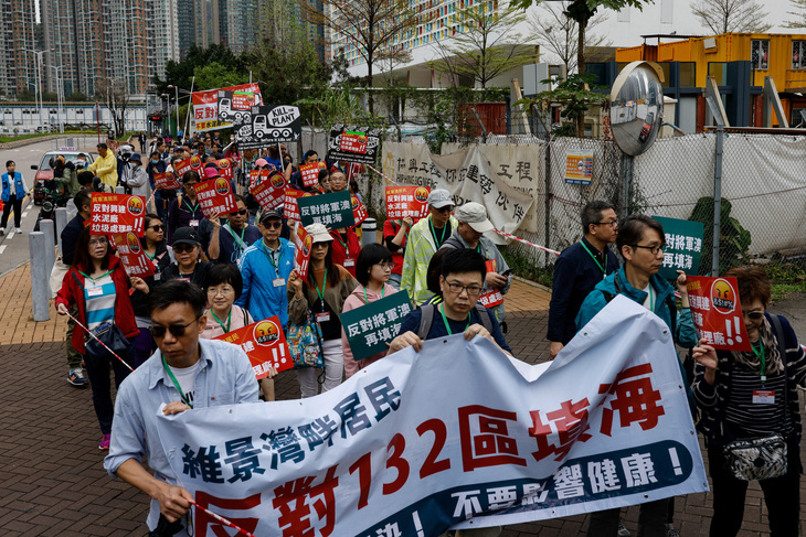 Hong Kong lần đầu cho phép biểu tình kể từ khi ban hành luật an ninh quốc gia - Ảnh 1.