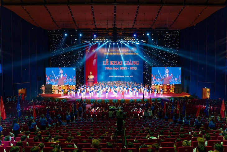 Lễ Khai giảng của Trường Đại học Tài chính - Ngân hàng Hà Nội năm học 2022 - 2023