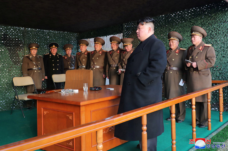 Lãnh đạo Triều Tiên yêu cầu tăng cường kho vũ khí hạt nhân - Ảnh 1.