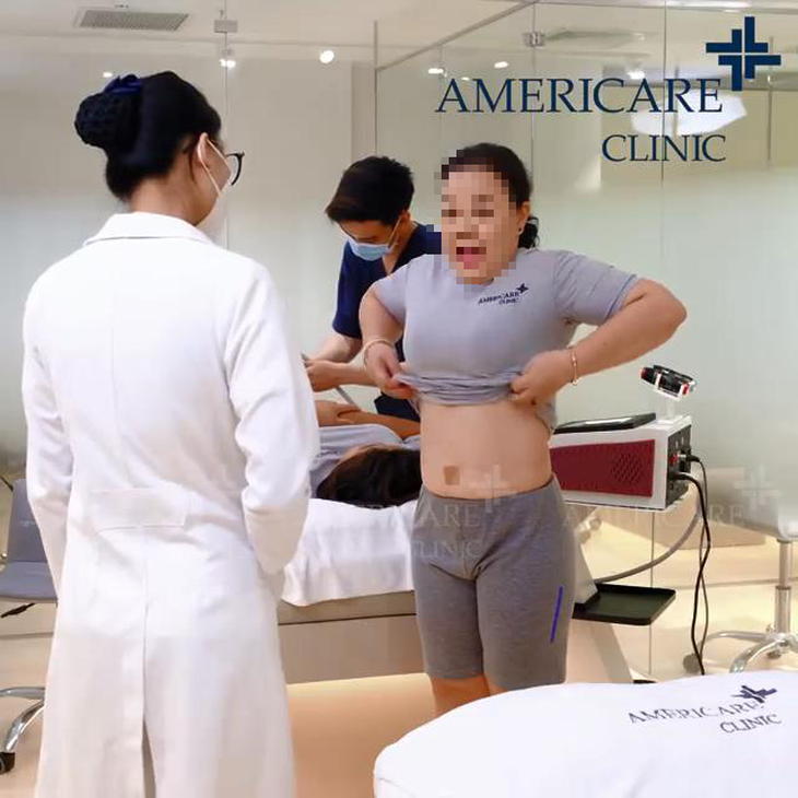 Các luật sư nói clip giảm béo lừa khách, đại diện Americare clinic đã lên Sở Y tế làm việc - Ảnh 1.