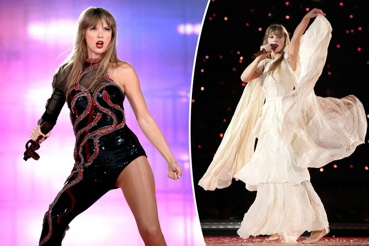 Taylor Swift bơi lội như tiên cá trong show diễn để đời The Eras tour - Ảnh 8.