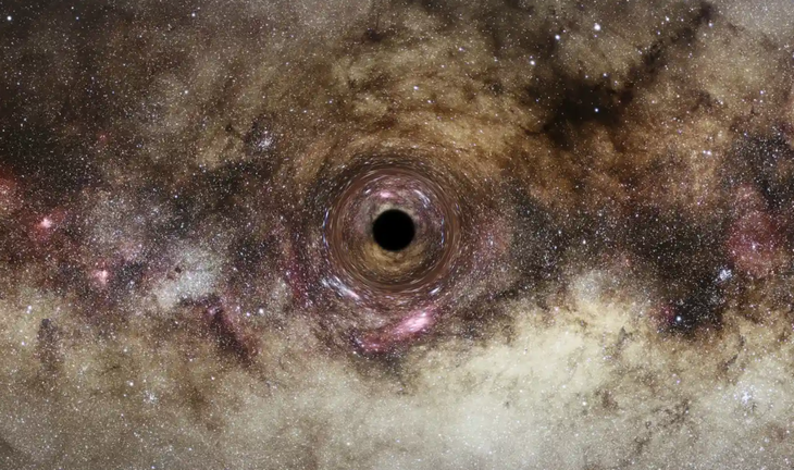 Phát hiện hố đen có khối lượng gấp 30 tỉ lần Mặt trời - Ảnh 1.