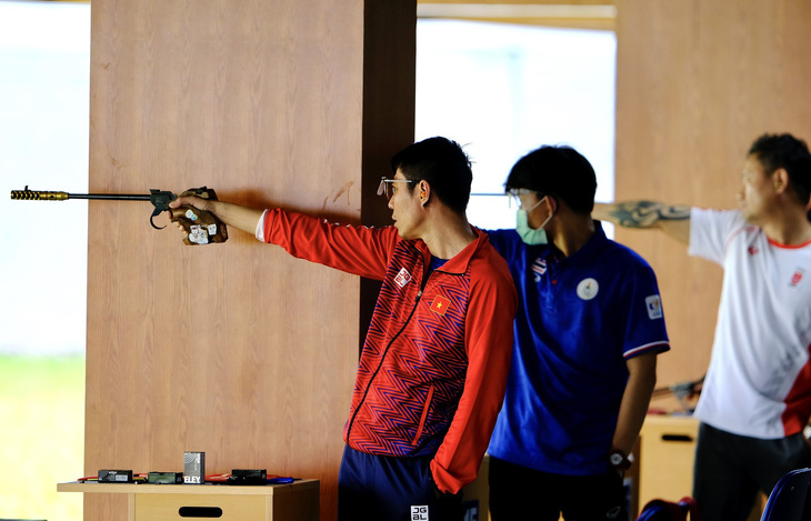 Dù là môn thể thao Olympic nhưng bắn súng lại bị chủ nhà SEA Games 32 Campuchia loại khỏi chương trình thi đấu của đại hội - Ảnh: NAM TRẦN