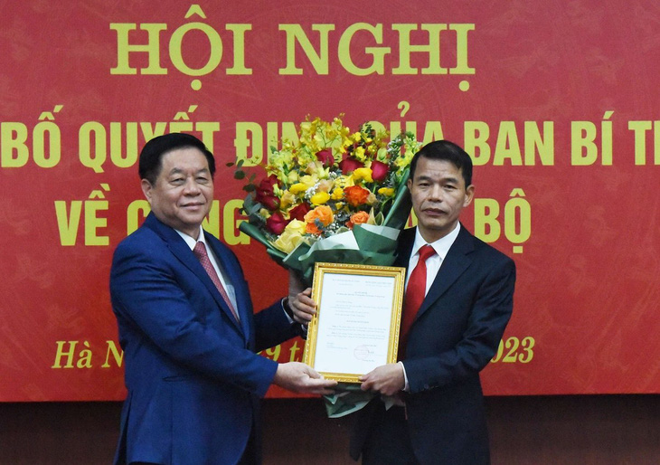 Ông Vũ Thanh Mai làm phó trưởng Ban Tuyên giáo Trung ương - Ảnh 1.