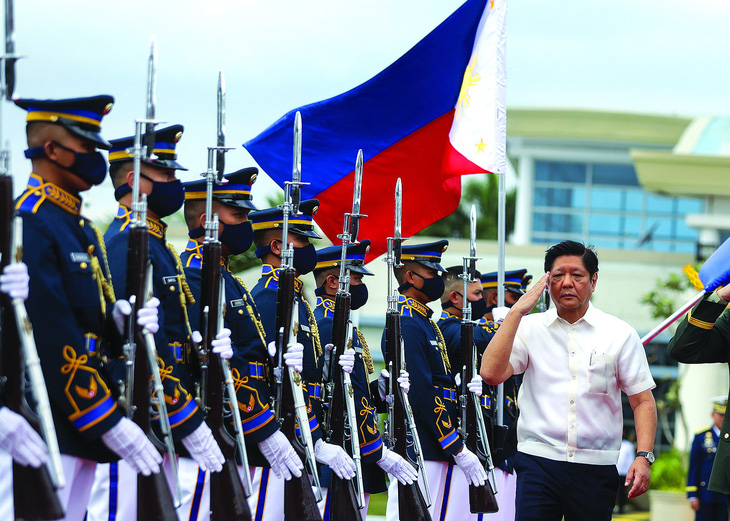 Tổng thống Philippines Marcos - Ảnh: PNA
