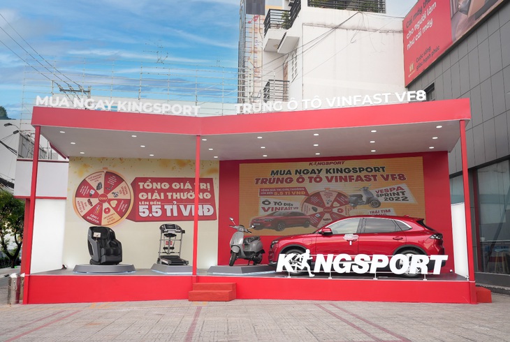 ‘Mua ngay KingSport trúng ô tô Vinfast VF8’ gây xôn xao mạng xã hội - Ảnh 3.