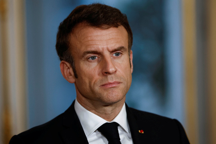 Tổng thống Pháp: Biểu tình sẽ không ngăn được cải cách hưu trí - Ảnh 1.