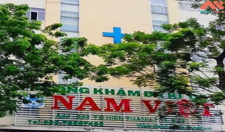 Thanh tra Sở Y tế TP.HCM quyết định xử phạt phòng khám đa khoa Nam Việt 200 triệu đồng vì nhiều lỗi vi phạm - Ảnh: Sở Y tế cung cấp