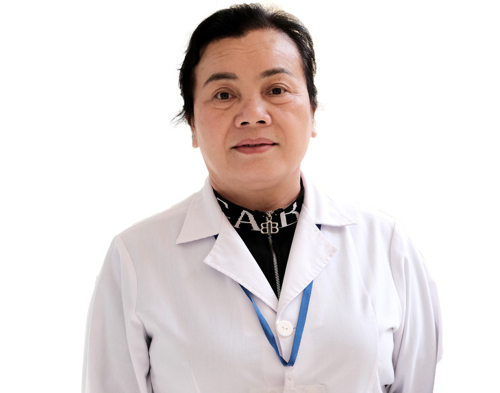 Bác sĩ Ma Thị Cầm, trưởng Trạm y tế xã Đoàn Kết, huyện Tràng Định, tỉnh Lạng Sơn, đã có 25 năm gắn bó với y tế cơ sở ở vùng cao - Ảnh: HÀ THANH