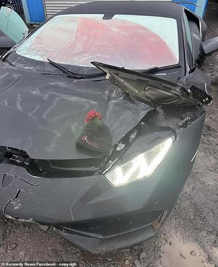 Trúng thưởng siêu xe Lamborghini rồi gặp nạn sau vài tuần, thanh niên lên mạng phân trần - Ảnh 2.