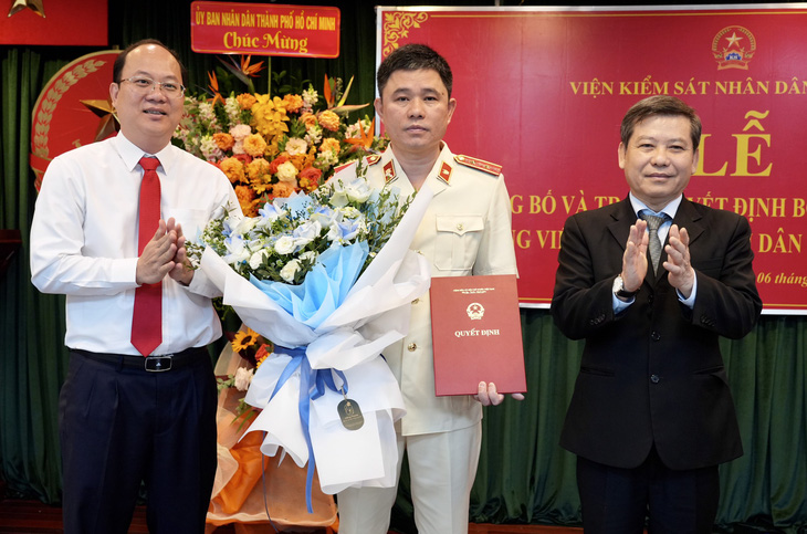 Ông Nguyễn Đức Thái làm viện trưởng Viện KSND TP.HCM - Ảnh 1.