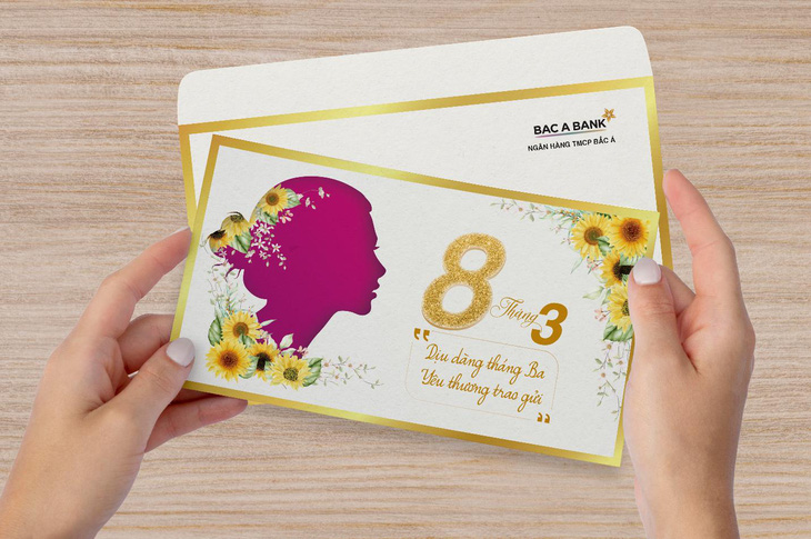 BAC A BANK dành tặng khách hàng nữ món quà 8-3 đặc biệt - Ảnh 2.