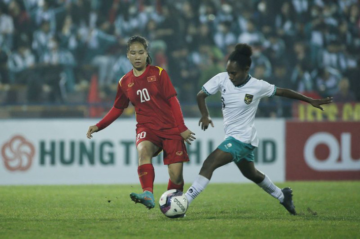 U20 nữ Việt Nam khởi đầu tốt ở vòng loại U20 nữ châu Á 2024: thắng đậm Indonesia - Ảnh 1.