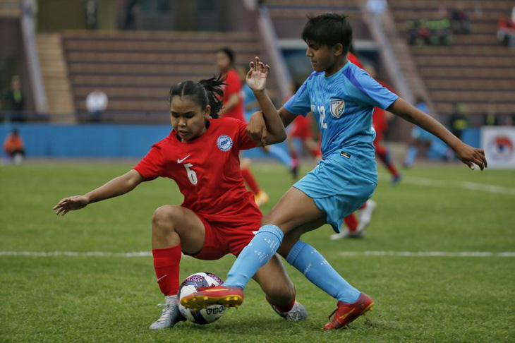 U20 nữ Việt Nam khởi đầu tốt ở vòng loại U20 nữ châu Á 2024: thắng đậm Indonesia - Ảnh 3.