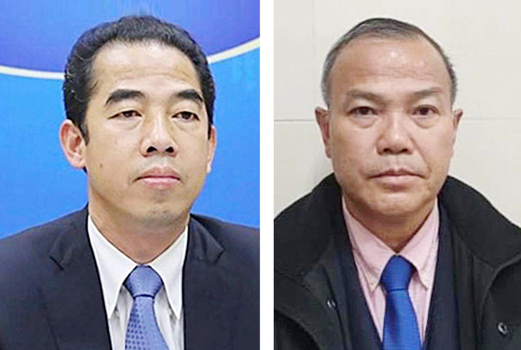 Hai cựu thứ trưởng Bộ Ngoại giao Tô Anh Dũng (trái) và Vũ Hồng Nam đã nhận hối lộ nhiều tỉ đồng trong vụ “chuyến bay giải cứu” - Ảnh: T.L.